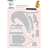 Creative Craftlab Mushroom House Essentials Cutting Die (CCL-ES-CD1044)