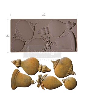 Re-Design with Prima Bright Baubles 5x10 Inch Decor Moulds (679118)
