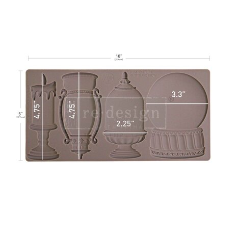 Re-Design with Prima Glitter And Glow 5x10 Inch Decor Moulds (679101) Re-Design with Prima Glitter And Glow 5x10 Inch Decor Moulds (679101)