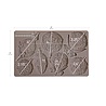 Re-Design with Prima Shimmering Holiday Ornaments 5x8 Inch Decor Moulds (677664) Re-Design with Prima Shimmering Holiday Ornaments 5x8 Inch Decor Moulds (677664)