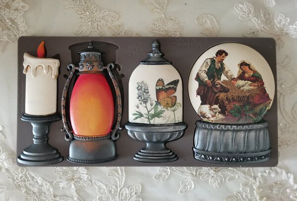 Re-Design with Prima Glitter And Glow 5x10 Inch Decor Moulds (679101) Re-Design with Prima Glitter And Glow 5x10 Inch Decor Moulds (679101)