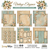 ScrapBoys Vintage Elegance 12x12 Inch Paper Pad (SB-VIEL-08) ScrapBoys Vintage Elegance 12x12 Inch Paper Pad (SB-VIEL-08)