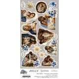 Craft O'Clock Jolly Season Extras Sheet Holly Night (CC-C79-JS-14)