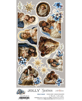 Craft O'Clock Jolly Season Extras Sheet Holly Night (CC-C79-JS-14) Craft O'Clock Jolly Season Extras Sheet Holly Night (CC-C79-JS-14)