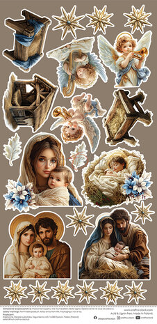 Craft O'Clock Jolly Season Extras Sheet Holly Night (CC-C79-JS-14) Craft O'Clock Jolly Season Extras Sheet Holly Night (CC-C79-JS-14)