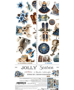 Craft O'Clock Jolly Season Extras Set Mix (CC-C79-JS-13) Craft O'Clock Jolly Season Extras Set Mix (CC-C79-JS-13)