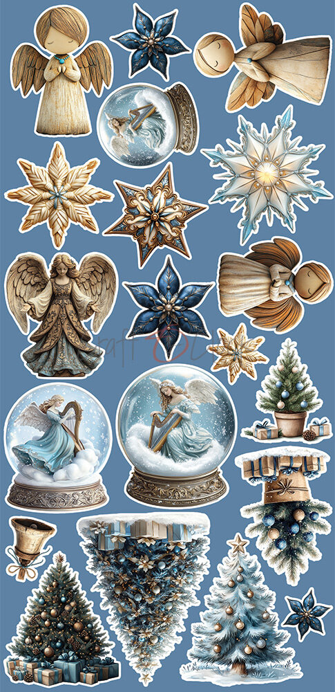 Craft O'Clock Jolly Season Extras Set Mix (CC-C79-JS-13) Craft O'Clock Jolly Season Extras Set Mix (CC-C79-JS-13)