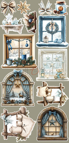 Craft O'Clock Jolly Season Extras Set Mix (CC-C79-JS-13) Craft O'Clock Jolly Season Extras Set Mix (CC-C79-JS-13)