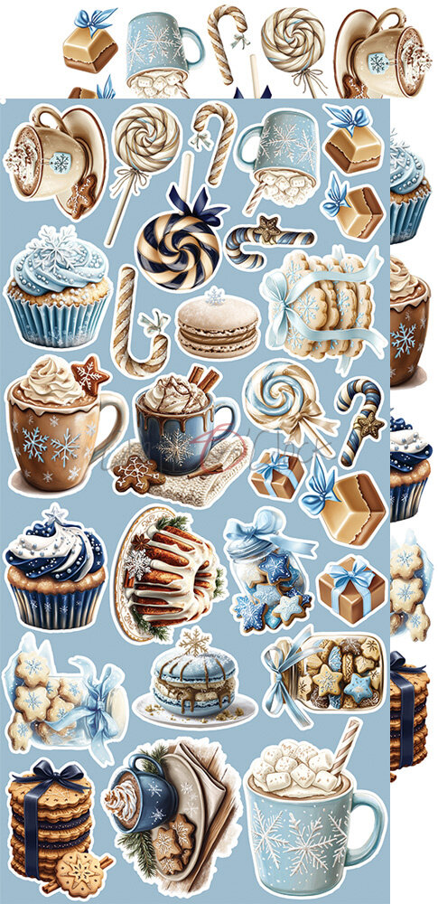 Craft O'Clock Jolly Season Extras Set Winter (CC-C79-JS-12) Craft O'Clock Jolly Season Extras Set Winter (CC-C79-JS-12)