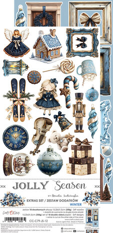 Craft O'Clock Jolly Season Extras Set Winter (CC-C79-JS-12) Craft O'Clock Jolly Season Extras Set Winter (CC-C79-JS-12)