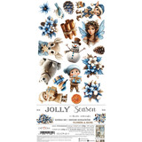 Craft O'Clock Jolly Season Extras Set Flowers & More (CC-C79-JS-11)