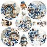Craft O'Clock Jolly Season 8x8 Inch Medum Papers Set (CC-C79-JS-09) Craft O'Clock Jolly Season 8x8 Inch Medum Papers Set (CC-C79-JS-09)