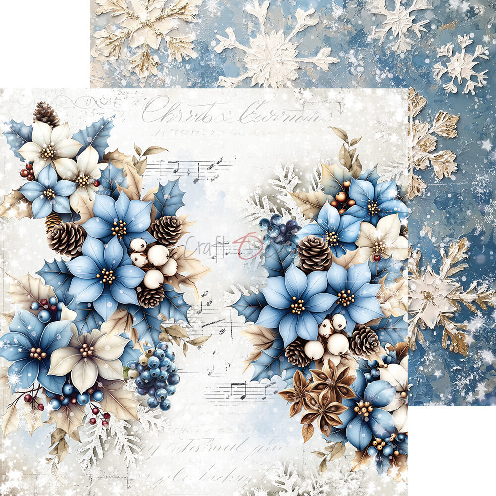 Craft O'Clock Jolly Season 8x8 Inch Paper Set (CC-C79-JS-07) Craft O'Clock Jolly Season 8x8 Inch Paper Set (CC-C79-JS-07)