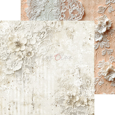 Craft O'Clock Sprites of Harmony 8x8 Inch Basic Papers Set (CC-C78-SH-08)