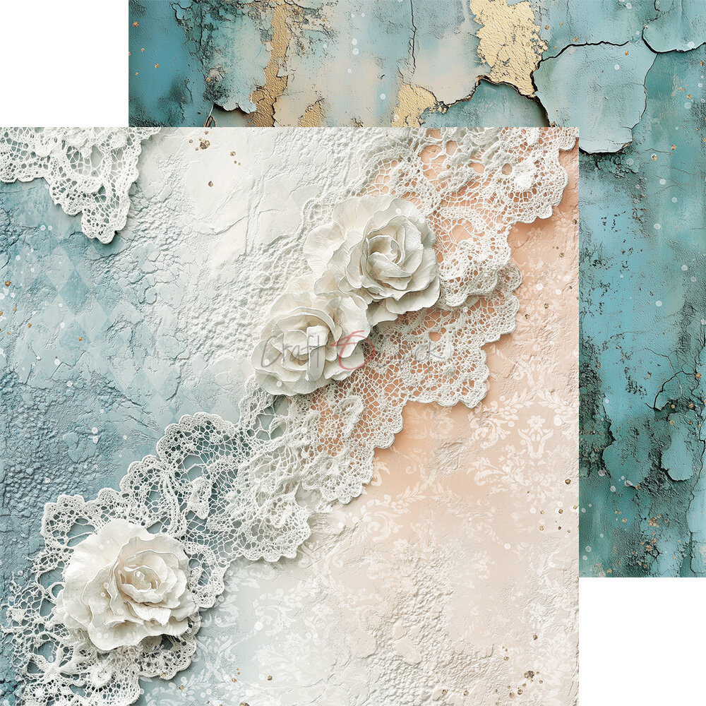 Craft O'Clock Sprites of Harmony 8x8 Inch Basic Papers Set (CC-C78-SH-08)