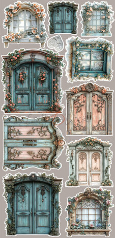 Craft O'Clock Sprites of Harmony Extras Set Flowers & More (CC-C78-SH-11)