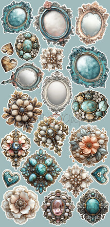 Craft O'Clock Sprites of Harmony Extras Set Harmony (CC-C78-SH-12)