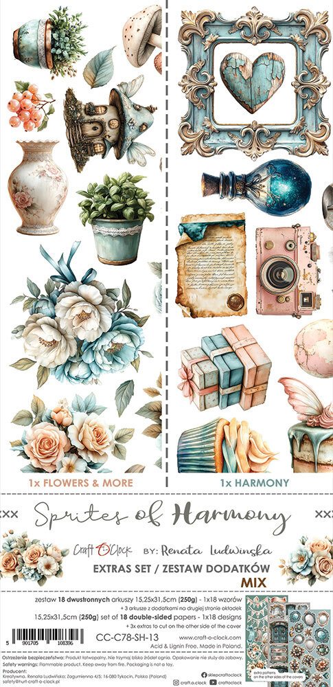 Craft O'Clock Sprites of Harmony Extras Set Mix (CC-C78-SH-13)