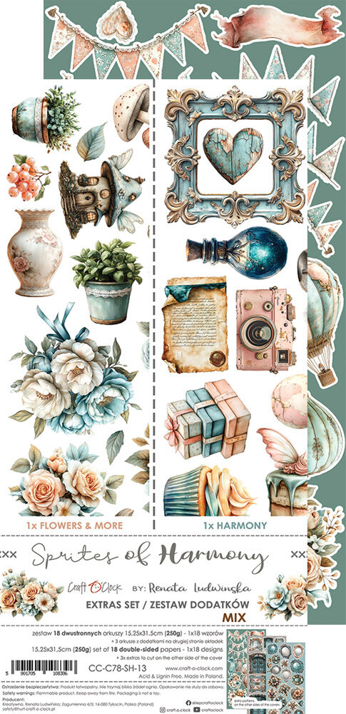 Craft O'Clock Sprites of Harmony Extras Set Mix (CC-C78-SH-13)