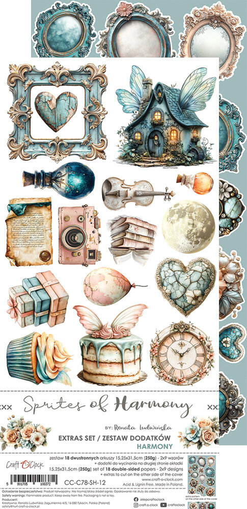 Craft O'Clock Sprites of Harmony Extras Set Mix (CC-C78-SH-13)