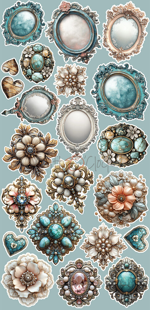 Craft O'Clock Sprites of Harmony Extras Set Mix (CC-C78-SH-13)