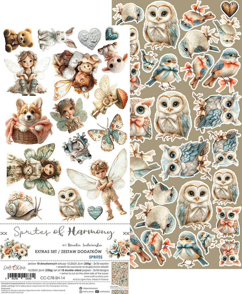 Craft O'Clock Sprites of Harmony Extras Set Sprites (CC-C78-SH-14)