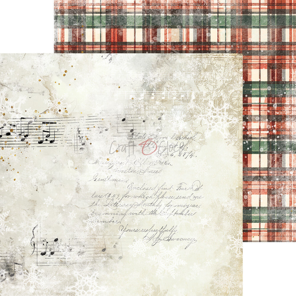 Craft O'Clock Oh Christmas Night 8x8 Inch Basic Papers Set (CC-F41-OCN-08) Craft O'Clock Oh Christmas Night 8x8 Inch Basic Papers Set (CC-F41-OCN-08)