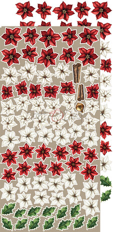 Craft O'Clock Oh Christmas Night Extras Set Flowers & More (CC-F41-OCN-11)