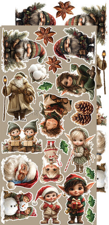 Craft O'Clock Oh Christmas Night Extras Set Flowers & More (CC-F41-OCN-11)