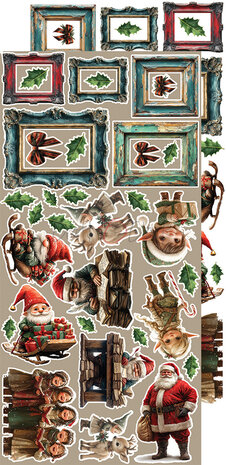 Craft O'Clock Oh Christmas Night Extras Set Flowers & More (CC-F41-OCN-11)