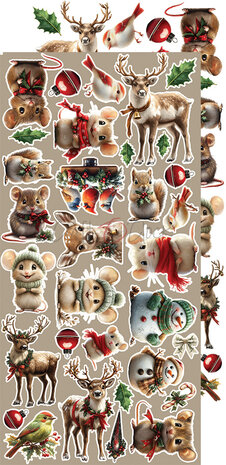 Craft O'Clock Oh Christmas Night Extras Set Flowers & More (CC-F41-OCN-11)