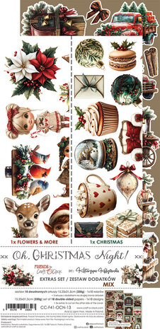 Craft O'Clock Oh Christmas Night Extras Set Mix (CC-F41-OCN-13) Craft O'Clock Oh Christmas Night Extras Set Mix (CC-F41-OCN-13)