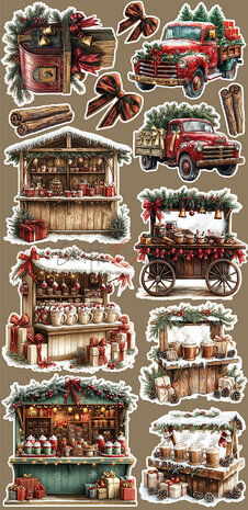 Craft O'Clock Oh Christmas Night Extras Set Mix (CC-F41-OCN-13) Craft O'Clock Oh Christmas Night Extras Set Mix (CC-F41-OCN-13)