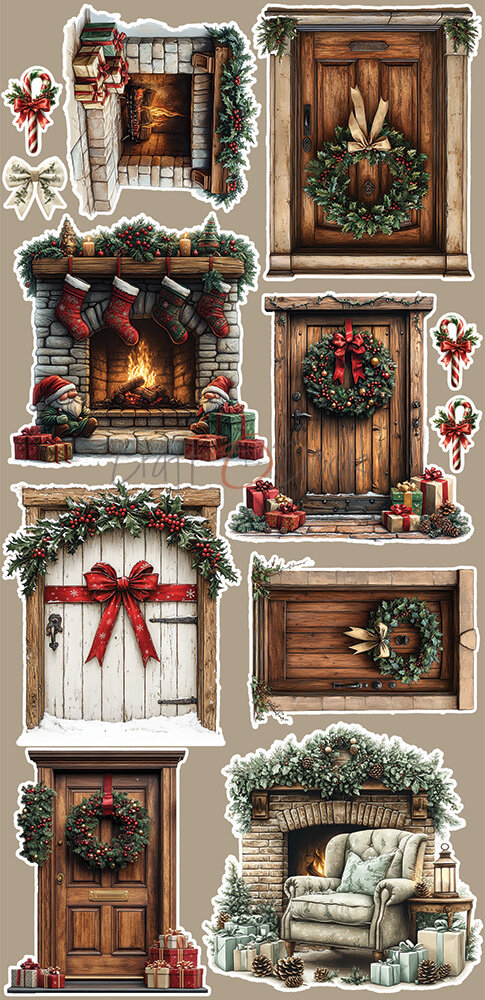 Craft O'Clock Oh Christmas Night Extras Set Mix (CC-F41-OCN-13) Craft O'Clock Oh Christmas Night Extras Set Mix (CC-F41-OCN-13)