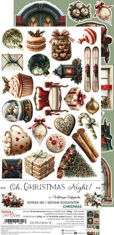 Craft O'Clock Oh Christmas Night Extras Set Mix (CC-F41-OCN-13) Craft O'Clock Oh Christmas Night Extras Set Mix (CC-F41-OCN-13)