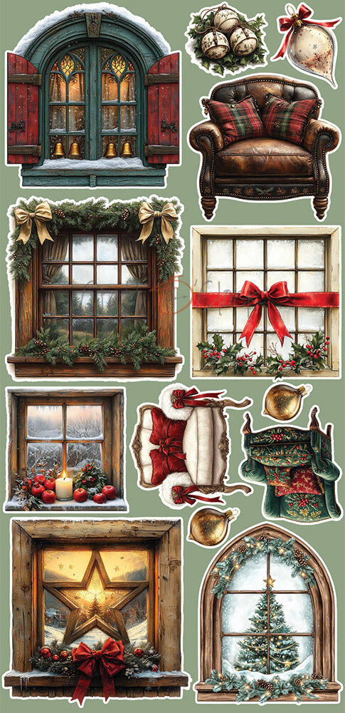 Craft O'Clock Oh Christmas Night Extras Set Mix (CC-F41-OCN-13) Craft O'Clock Oh Christmas Night Extras Set Mix (CC-F41-OCN-13)