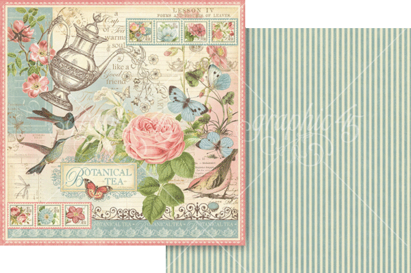 Graphic 45 Botanical Tea Keepsake Edition (4503100) Graphic 45 Botanical Tea Keepsake Edition (4503100)