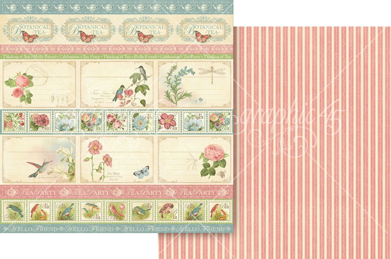 Graphic 45 Botanical Tea Keepsake Edition (4503100) Graphic 45 Botanical Tea Keepsake Edition (4503100)
