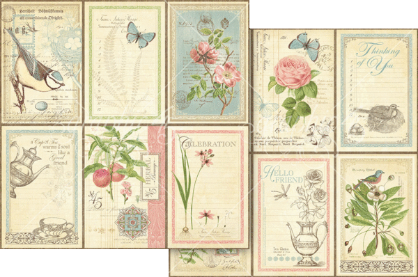 Graphic 45 Botanical Tea Keepsake Kit with Exclusive Metal Die-Set (4503101) Graphic 45 Botanical Tea Keepsake Kit with Exclusive Metal Die-Set (4503101)