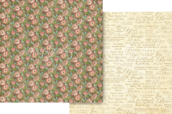 Graphic 45 Botanical Tea Keepsake Kit with Exclusive Metal Die-Set (4503101) Graphic 45 Botanical Tea Keepsake Kit with Exclusive Metal Die-Set (4503101)