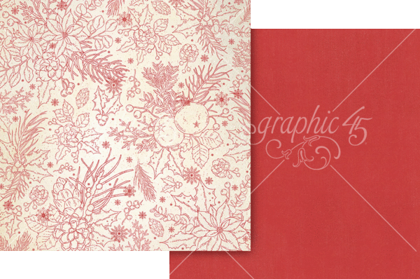 Graphic 45 Deck the Halls 12x12 Inch Collection Pack (4503093) Graphic 45 Deck the Halls 12x12 Inch Collection Pack (4503093)