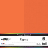Arden Creative Studio Premium Cardstock 12x12 Inch Flame (20 sheets) (ACSCP0018)