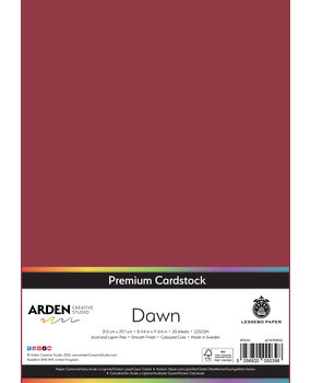 Arden Creative Studio Premium Cardstock A4 Dawn (20 sheets) (ACSCP0023)