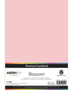 Arden Creative Studio Premium Cardstock A4 Blossom (20 sheets) (ACSCP0025)