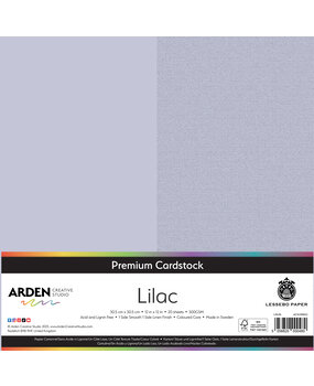 Arden Creative Studio Premium Cardstock 12x12 Inch Lilac (20 sheets) (ACSCP0032)