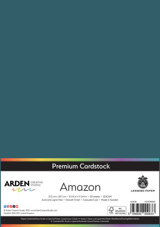 Arden Creative Studio Premium Cardstock A4 Amazon (20 sheets) (ACSCP0047)