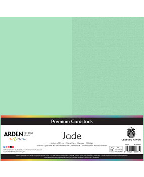 Arden Creative Studio Premium Cardstock 12x12 Inch Jade (20 sheets) (ACSCP0050)