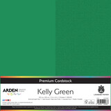 Arden Creative Studio Premium Cardstock 12x12 Inch Kelly Green (20 sheets) (ACSCP0052)