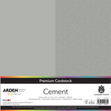 Arden Creative Studio Premium Cardstock 12x12 Inch Cement (20 sheets) (ACSCP0064)