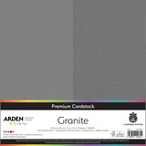 Arden Creative Studio Premium Cardstock 12x12 Inch Granite (20 sheets) (ACSCP0066)